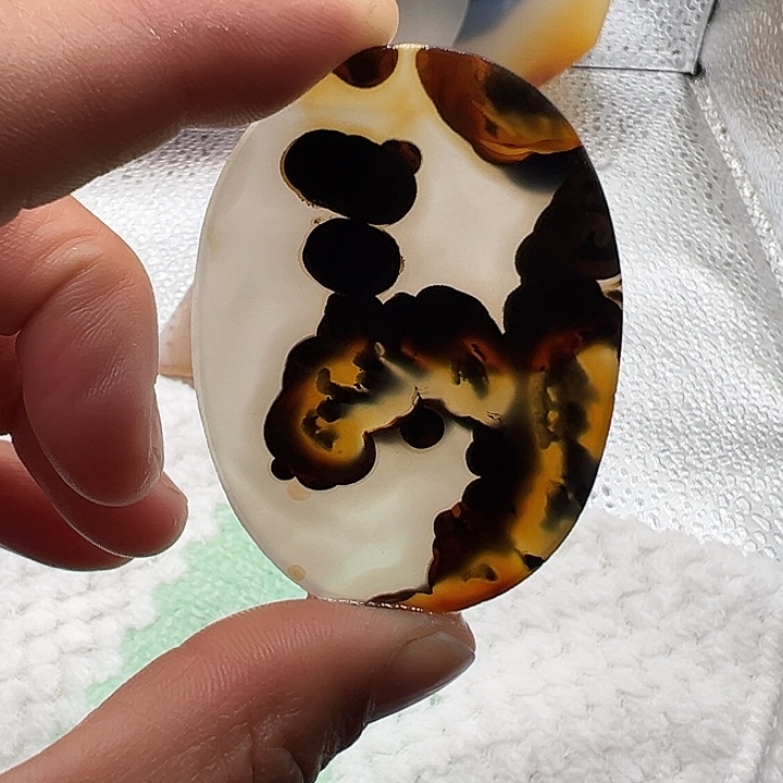 玛瑙/玉髓合金颈饰