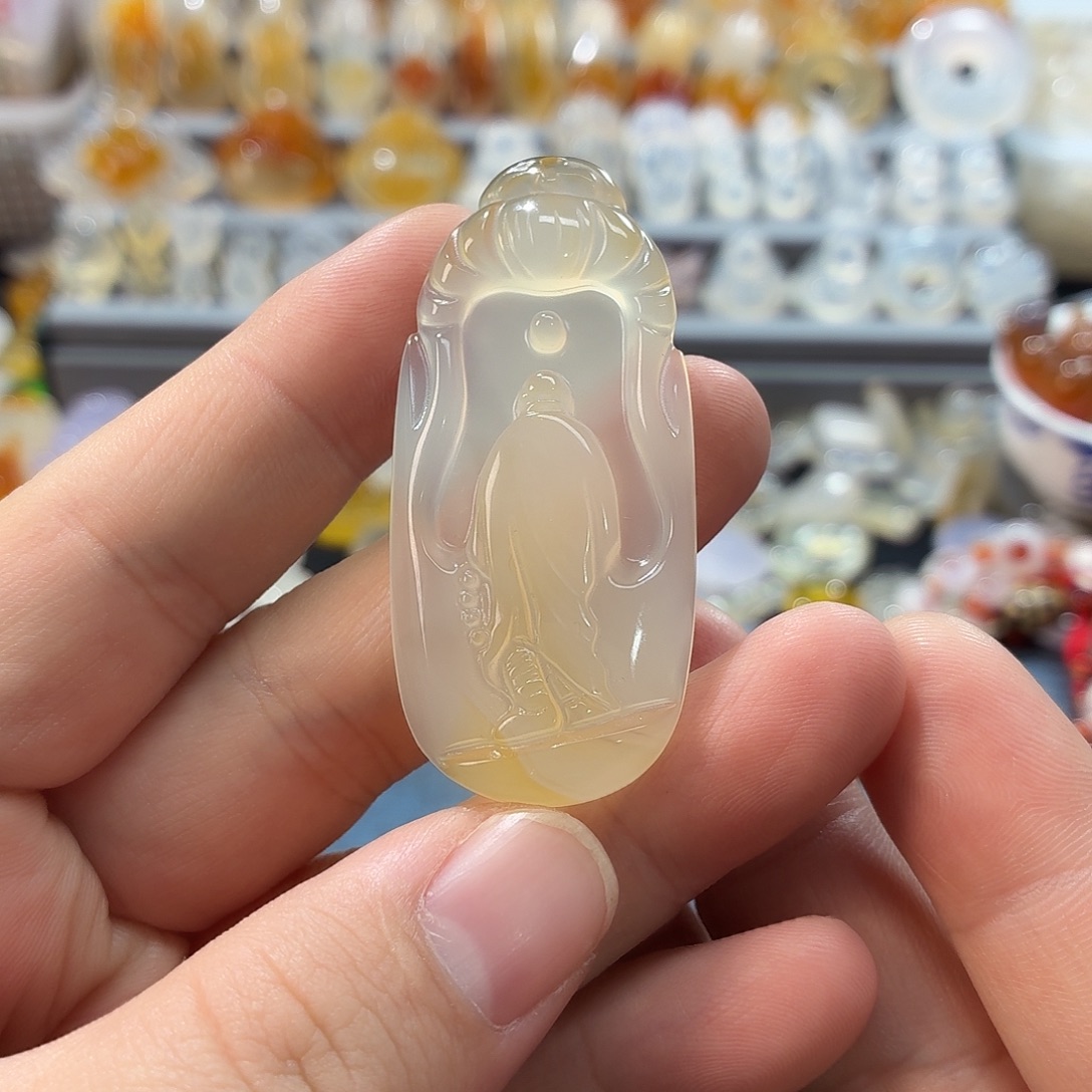 玛瑙/玉髓未镶嵌颈饰