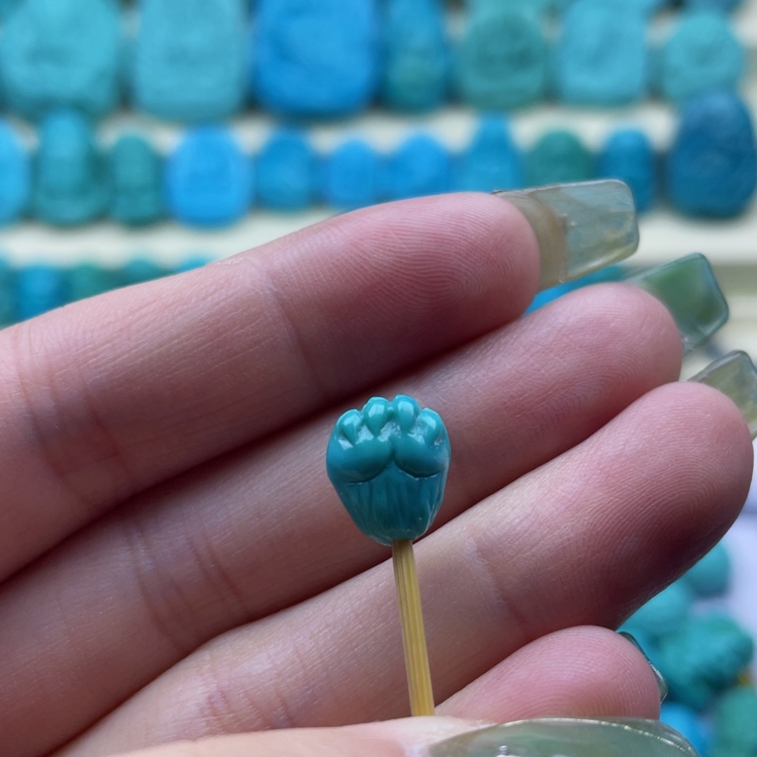 绿松石珠宝奇石未镶嵌