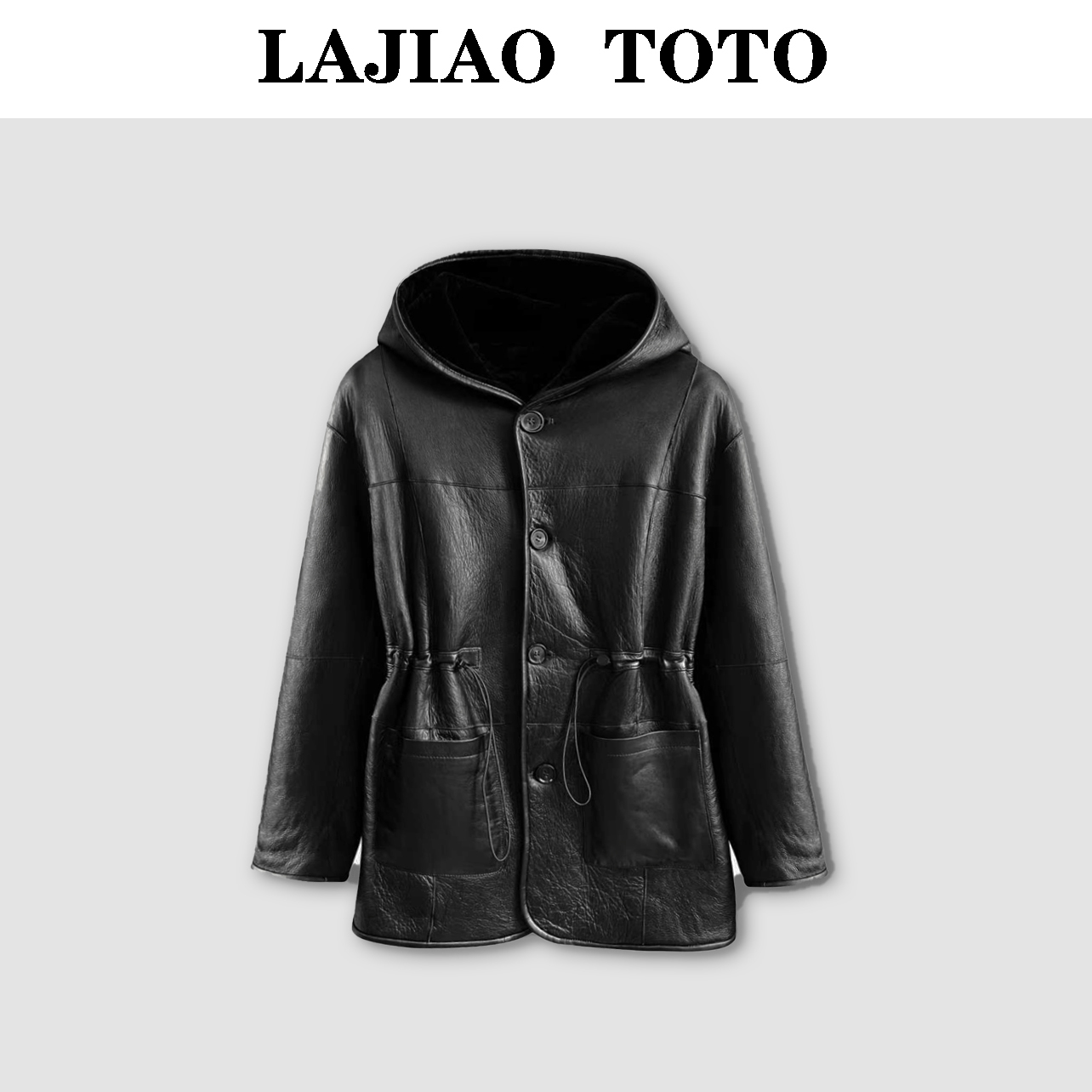 辣椒姐【一体暖裘】超柔软水波纹小奶羊皮毛一体轻奢女士外套#25657