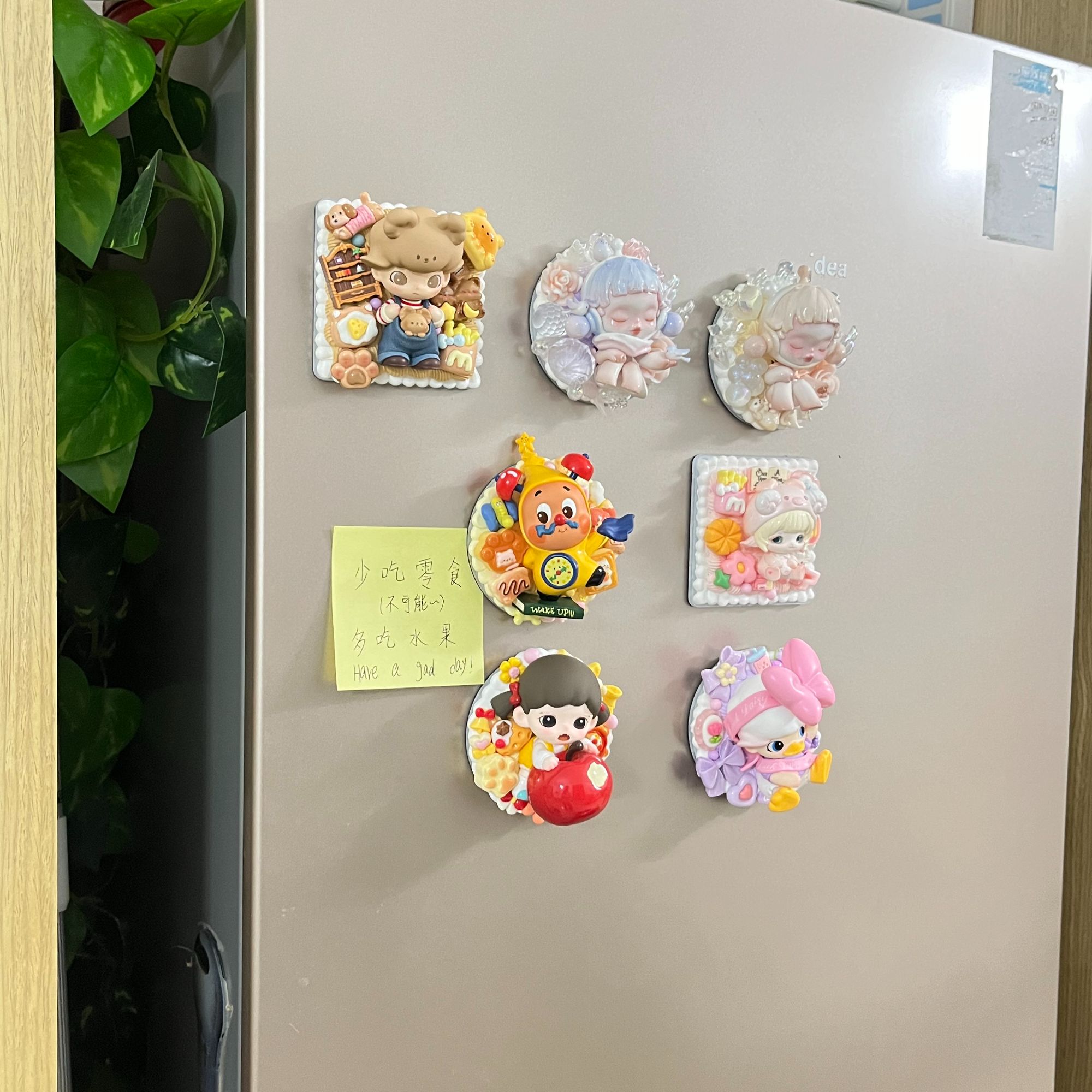 福福【冰箱贴】  手工DIY 创意潮玩