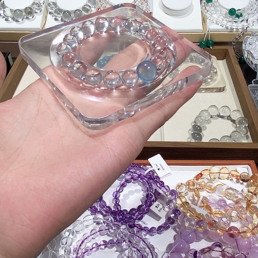 水晶手链未镶嵌定制