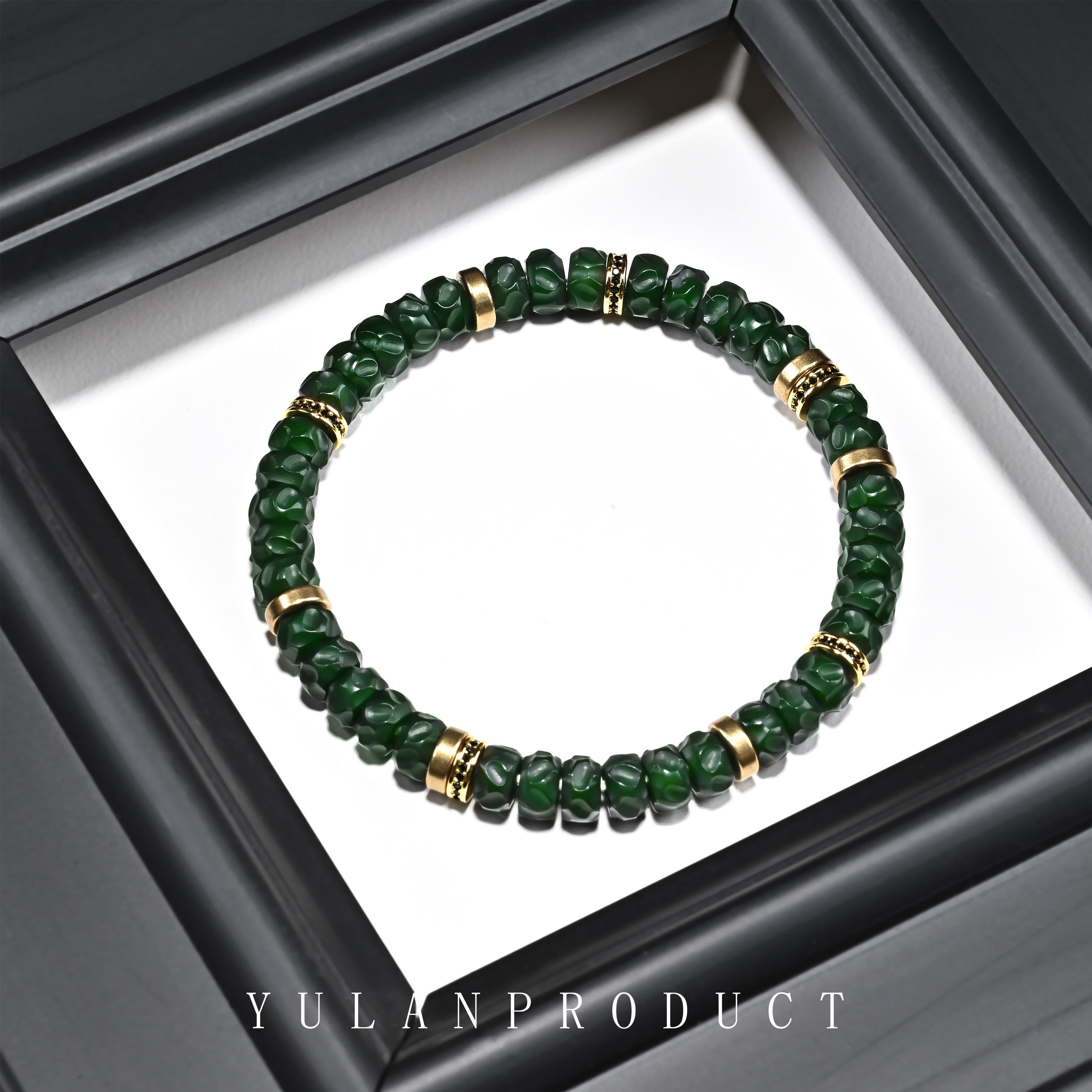 钰澜文玩【鹏】菩提根药片无相7mm左右-满配款