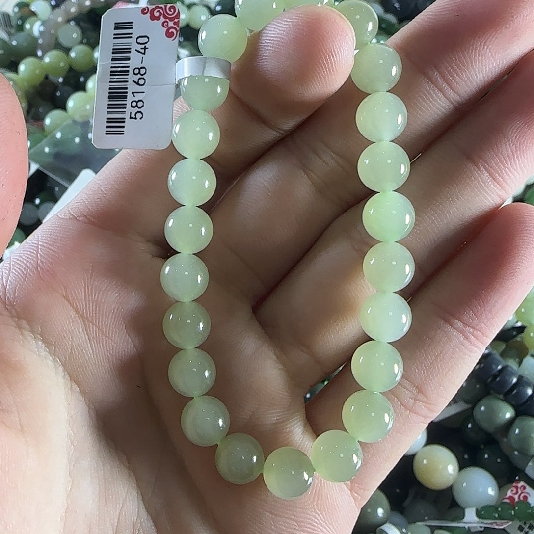 和田玉手链未镶嵌3