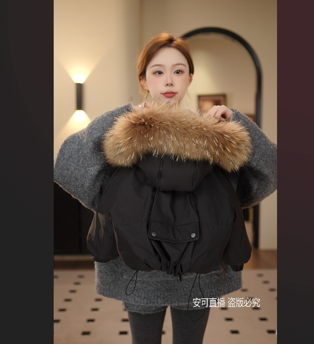 【现货】2025冬季新款儿童时尚百搭宽松保暖冬款棉服外套58708