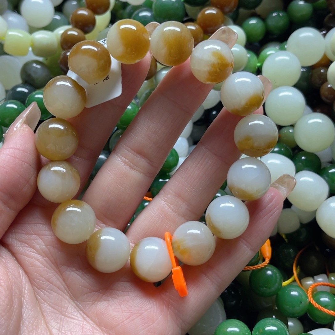 和田玉手链未镶嵌