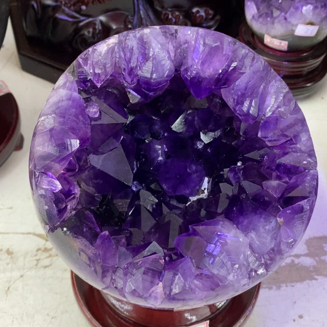 水晶摆件婷未镶嵌