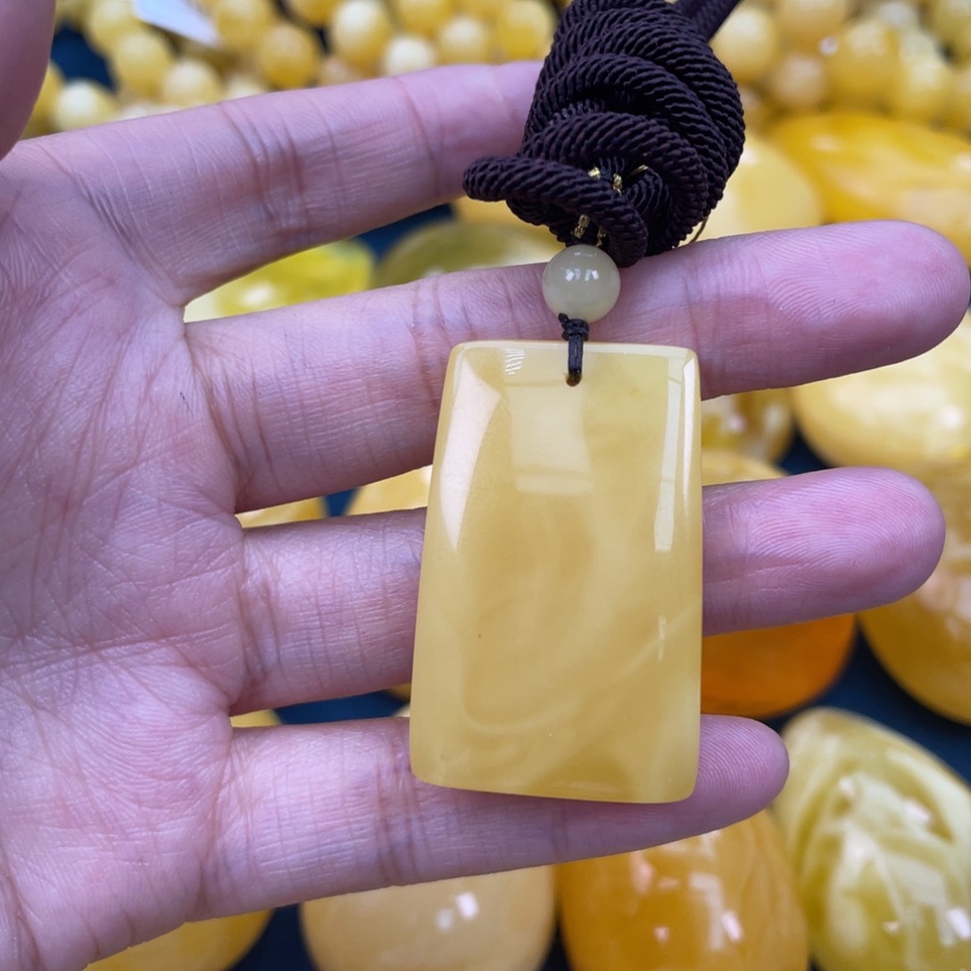 琥珀裸石未镶嵌琥珀蜜蜡w