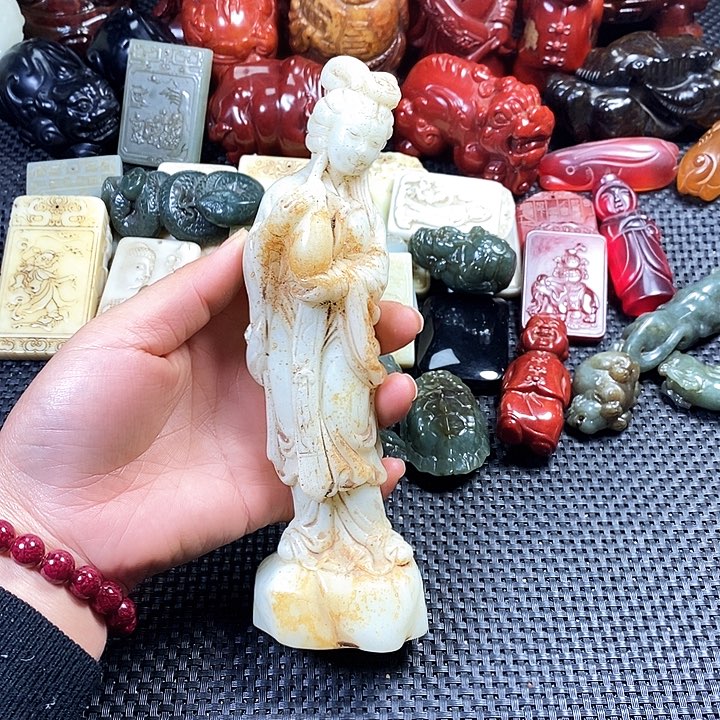 把件白玉菩提精选