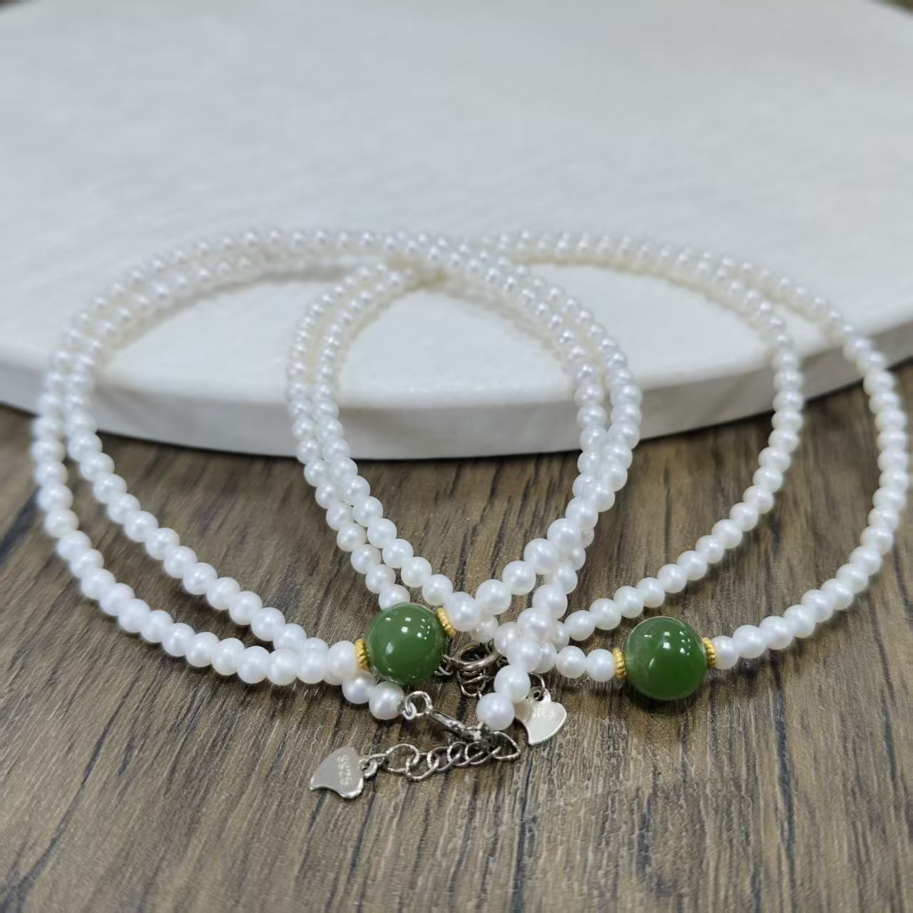 【书记甄选】天然原创珍珠项链 多样性发一件 约3mm BB954