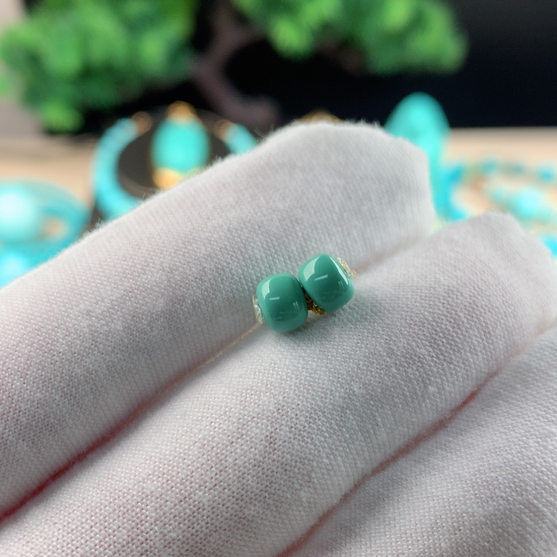 【闪购商品】绿松石配珠卡5.6未镶嵌