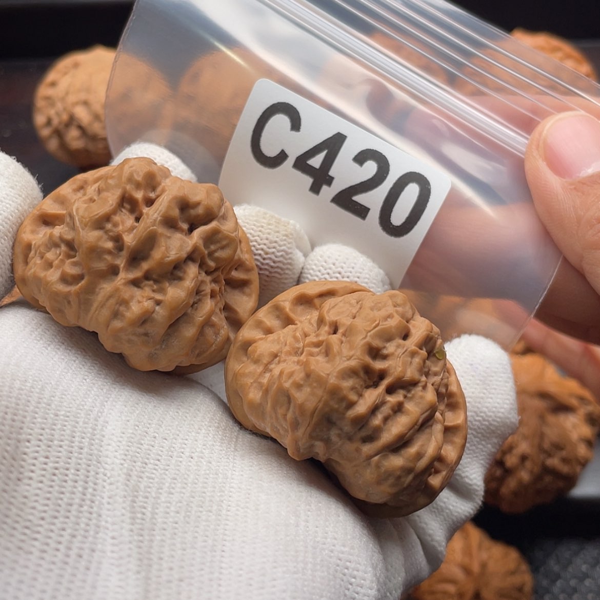 【闪购商品】文玩核桃吊坠C420蛤蟆41