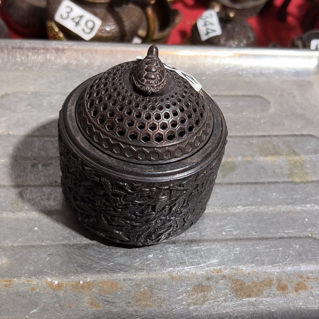 黄铜摆件，文房摆件