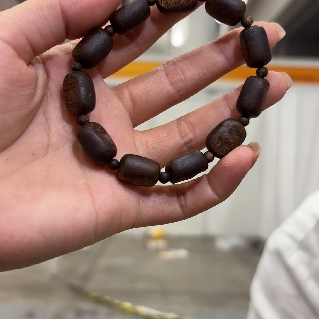 沉香手串奇楠沉香留疤8克➕单圈