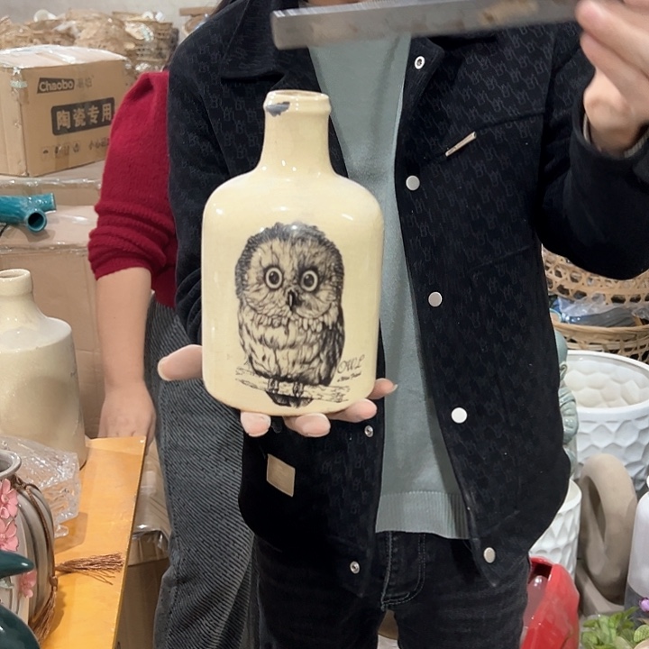 瓶高度20厘米口径3厘米微瑕捡漏