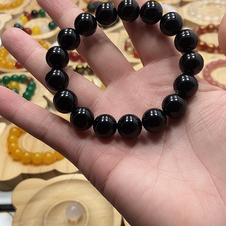 未镶嵌黑曜岩手链苏**?