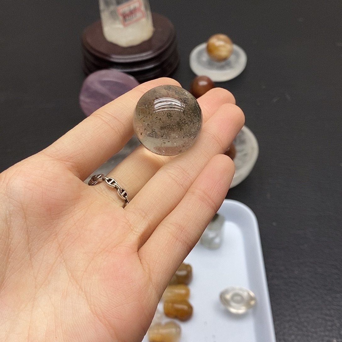 水晶珠宝半成品未镶嵌140水晶石