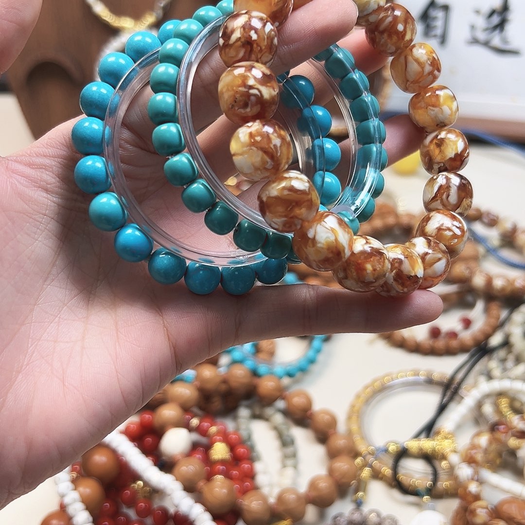 小***几龙脊菩提吊坠手串