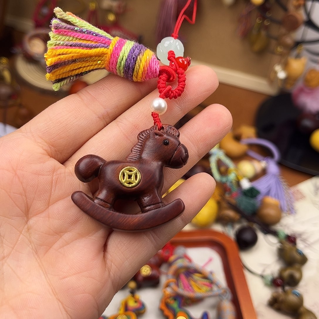 木质类檀木红色先马