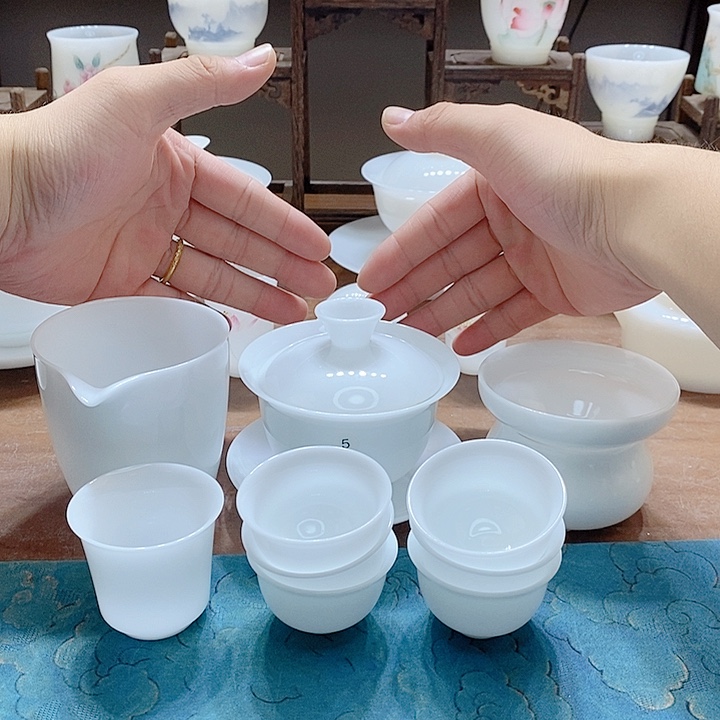 瓷片高端茶具系列