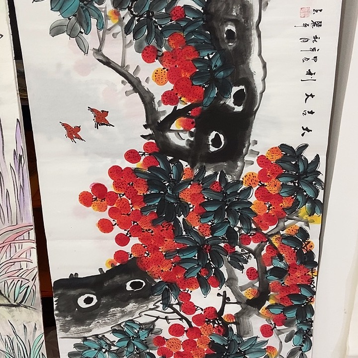 三个张画廊直播间！