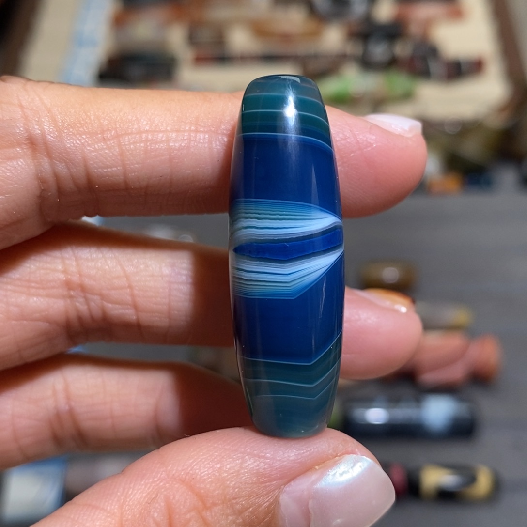 禅***生玛瑙/玉髓合金手链