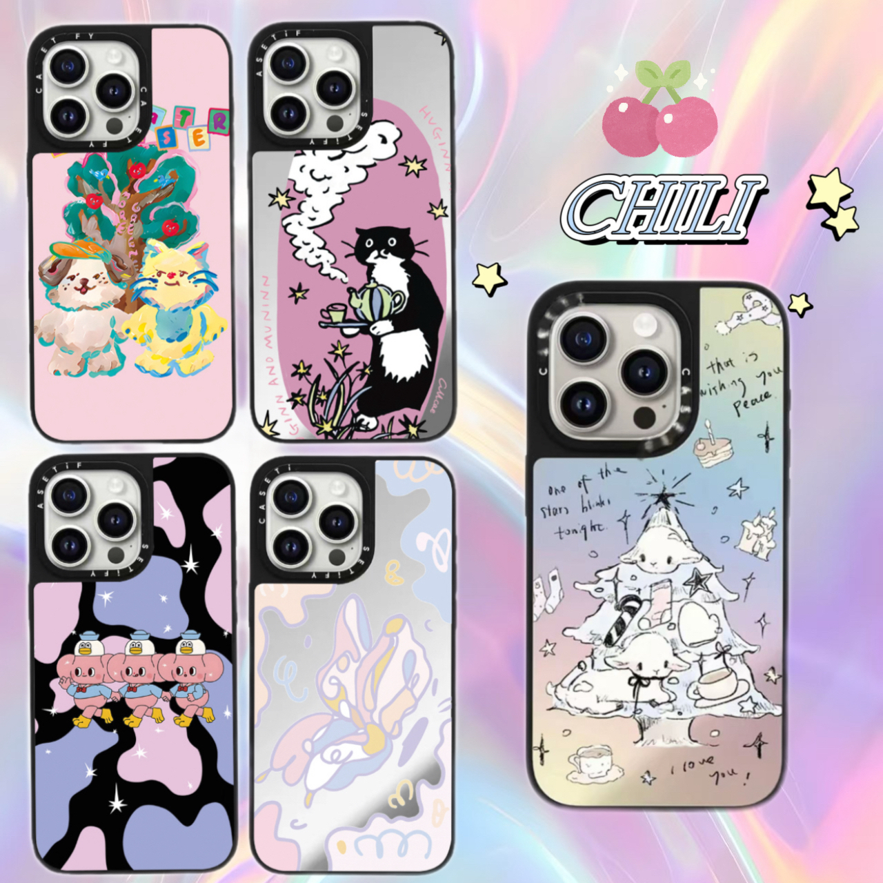 【ins风】case潮牌超高版本适用苹果全系列机型的镜面手机壳防摔