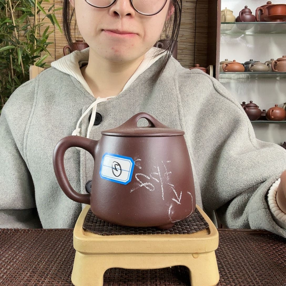 紫砂茶杯嘎*中槽清精品石瓢办公杯没礼盒微瑕22222