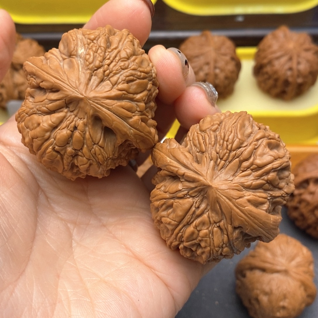 把件文玩核桃44尺门墩