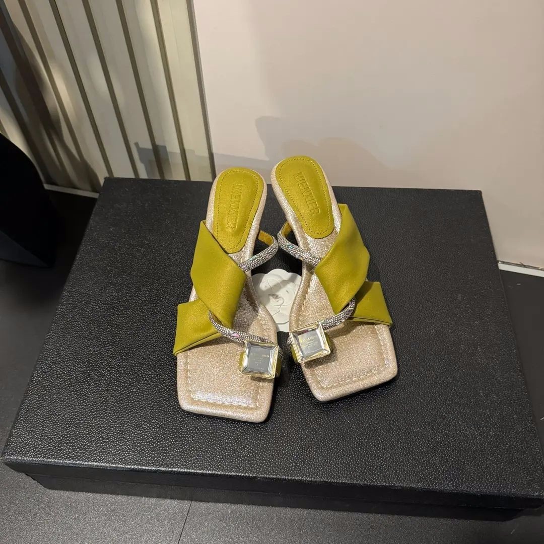 夏新中式宝石新款绝美高级感舒适小众设计款爆款凉鞋 - 5CM