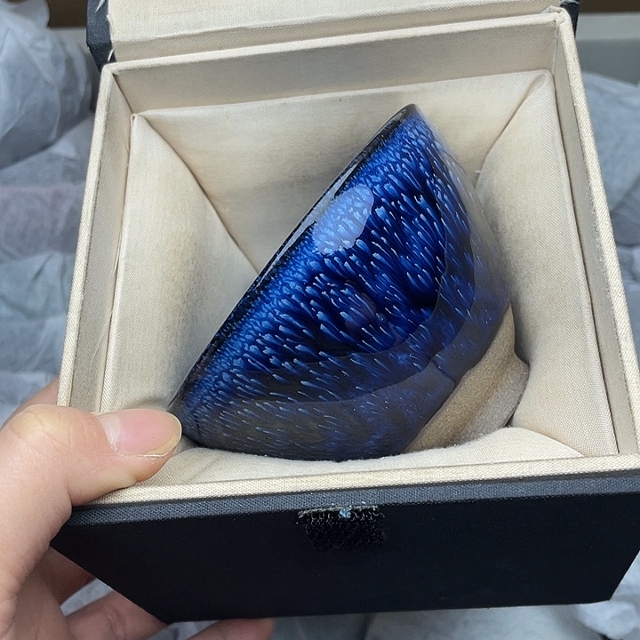 茶盏流星羽束口配礼盒