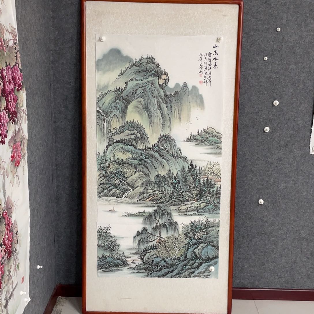 国画四尺画芯 不带框捡漏