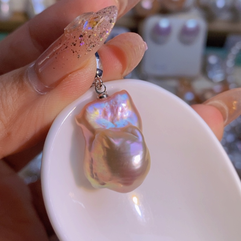 【闪购商品】淡水珍珠天然淡水珍珠合金