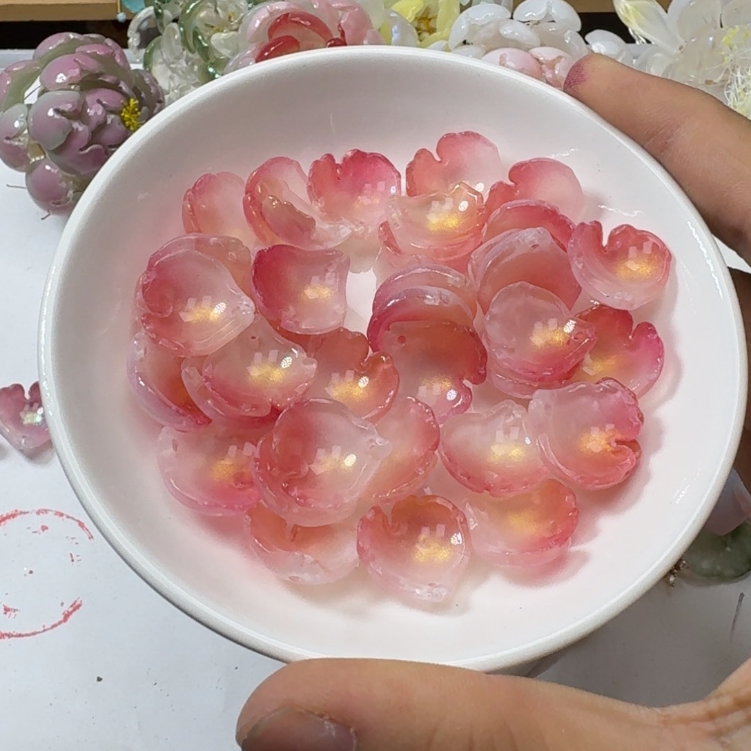 玻璃97号芍药花一百个