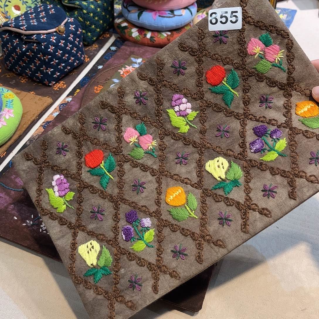 规格20.30刺子绣茶席