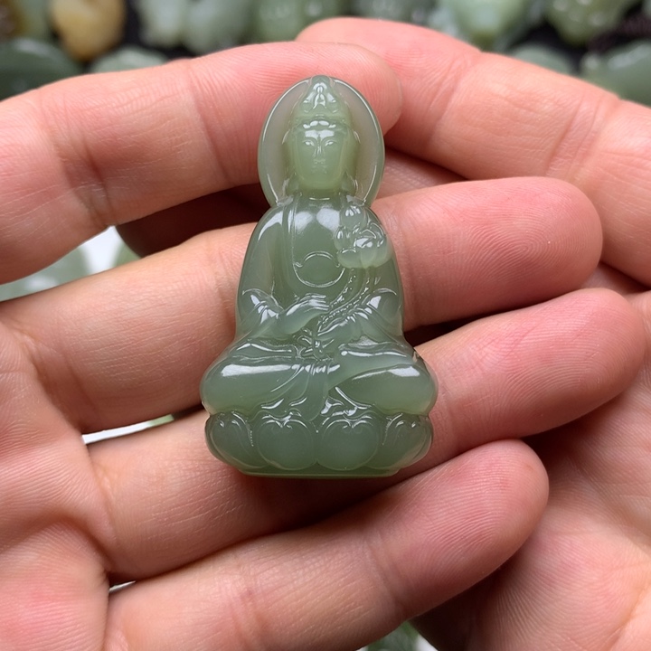 和田玉挂件未镶嵌幻**梦