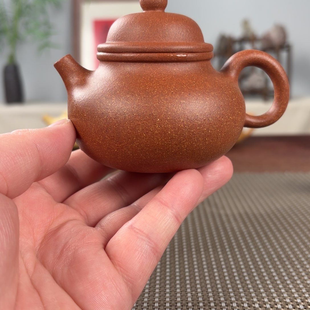 紫砂茶壶黄龙山原矿紫砂壶