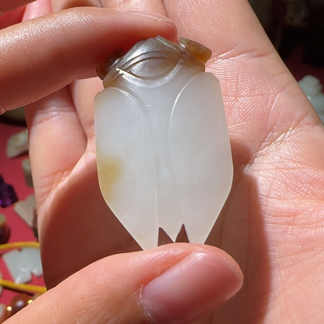 和田玉挂件未镶嵌刚