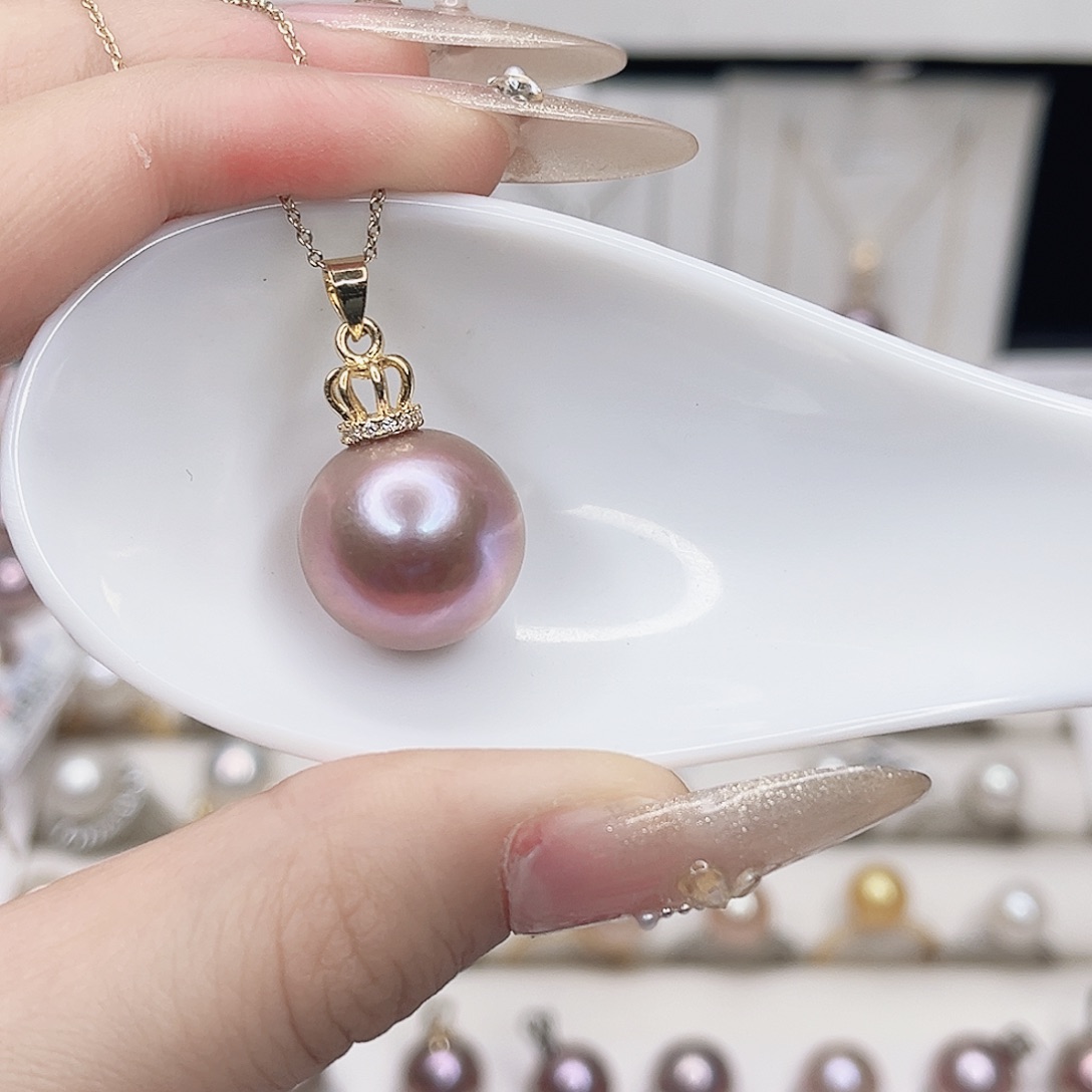吊坠(赠链)合金淡水珍珠