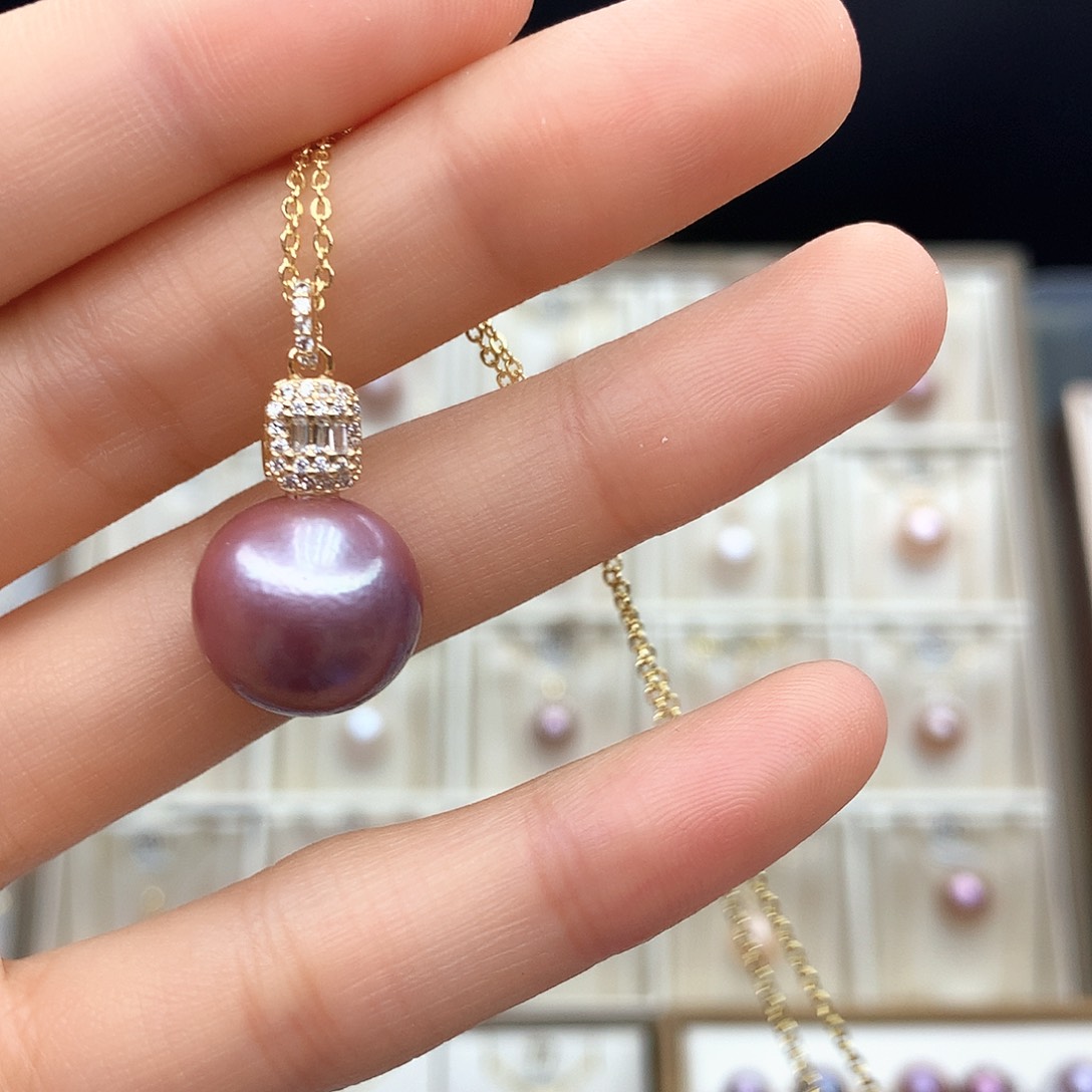 淡水珍珠颈饰合金