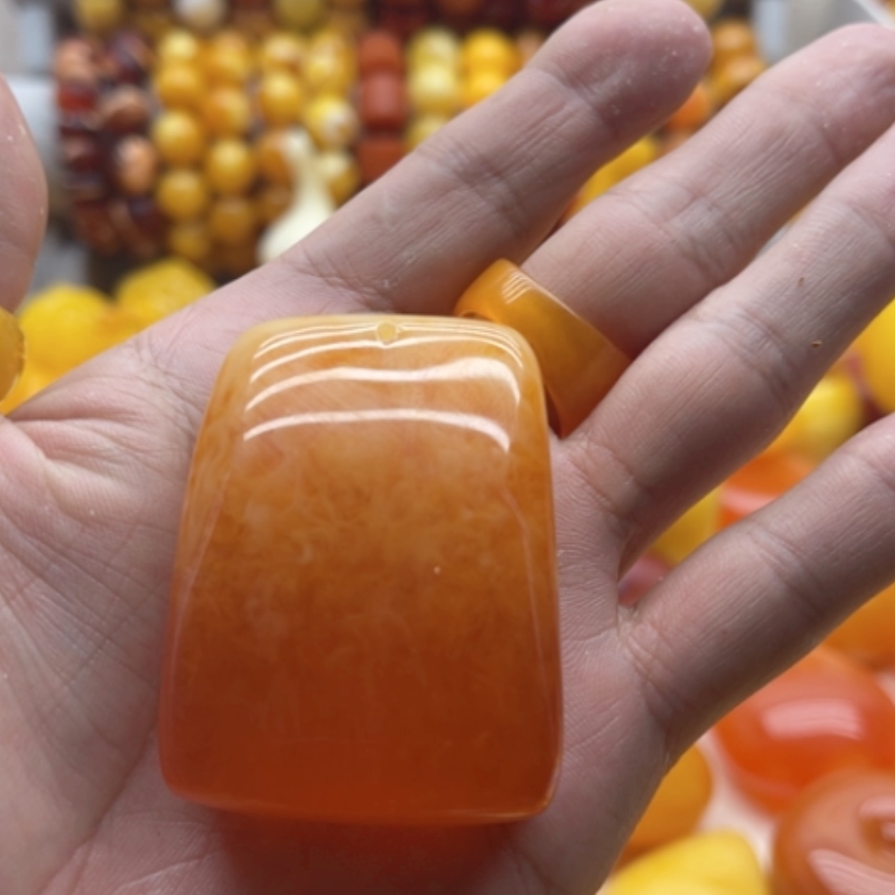 【闪购商品】树脂制品点*2毛衣链吊坠