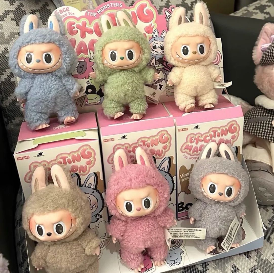 【labubu马卡龙】毛绒直出系列盲盒