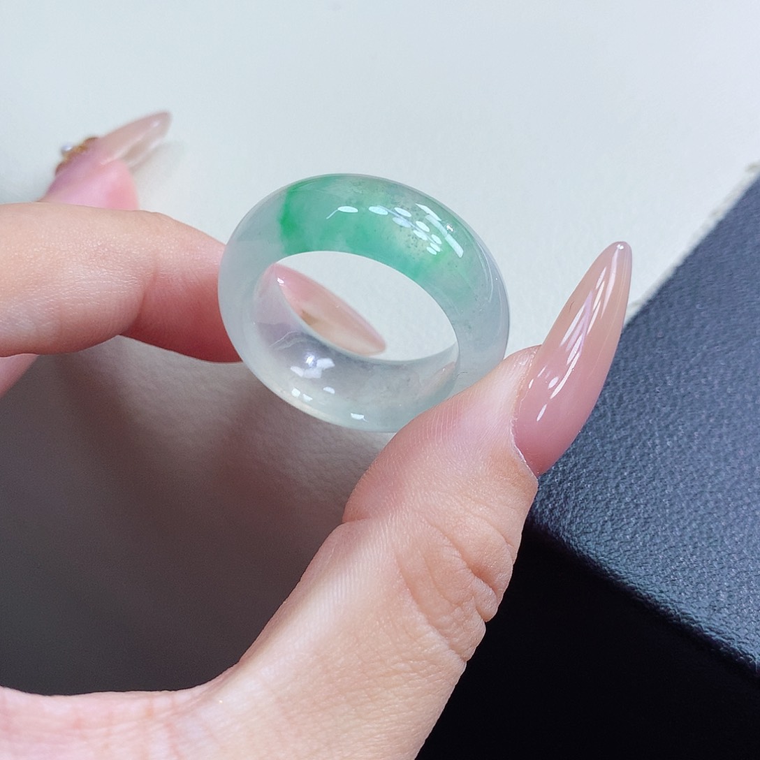 未镶嵌戒指翡翠22-23号