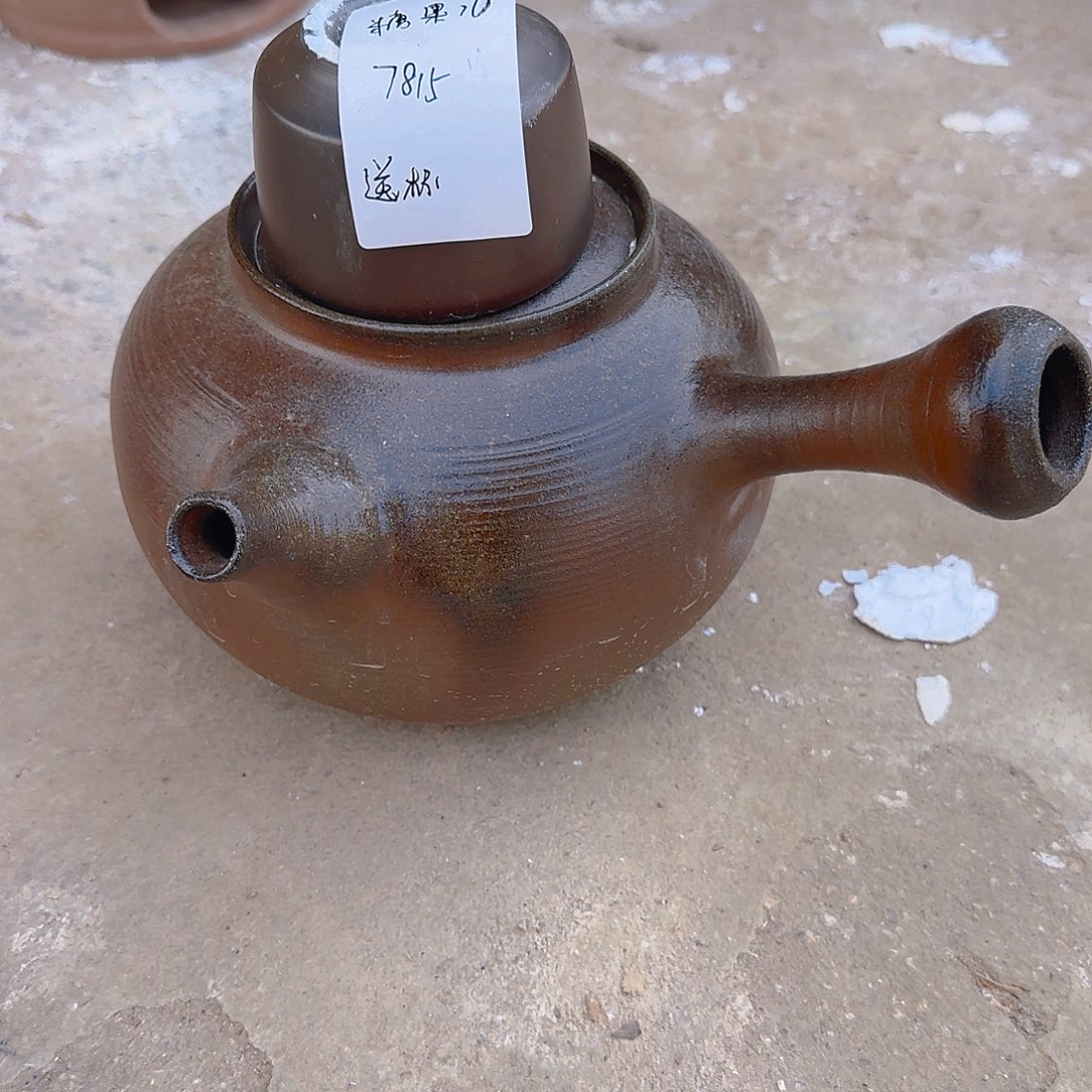 糖**-柴烧侧把壶2升