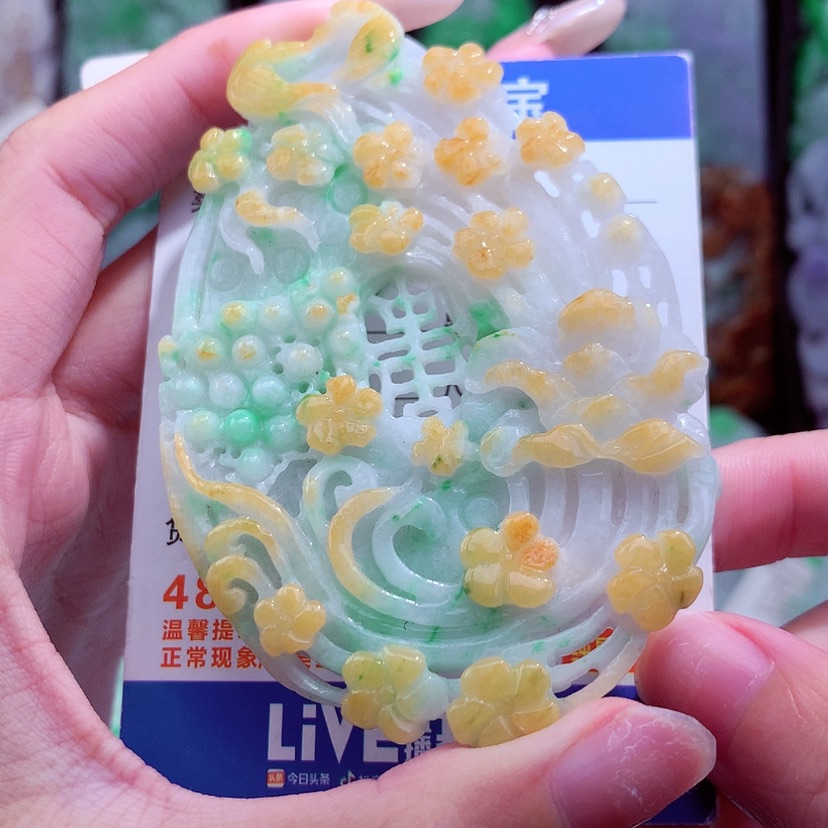 【闪购商品】翡翠颈饰未镶嵌天然