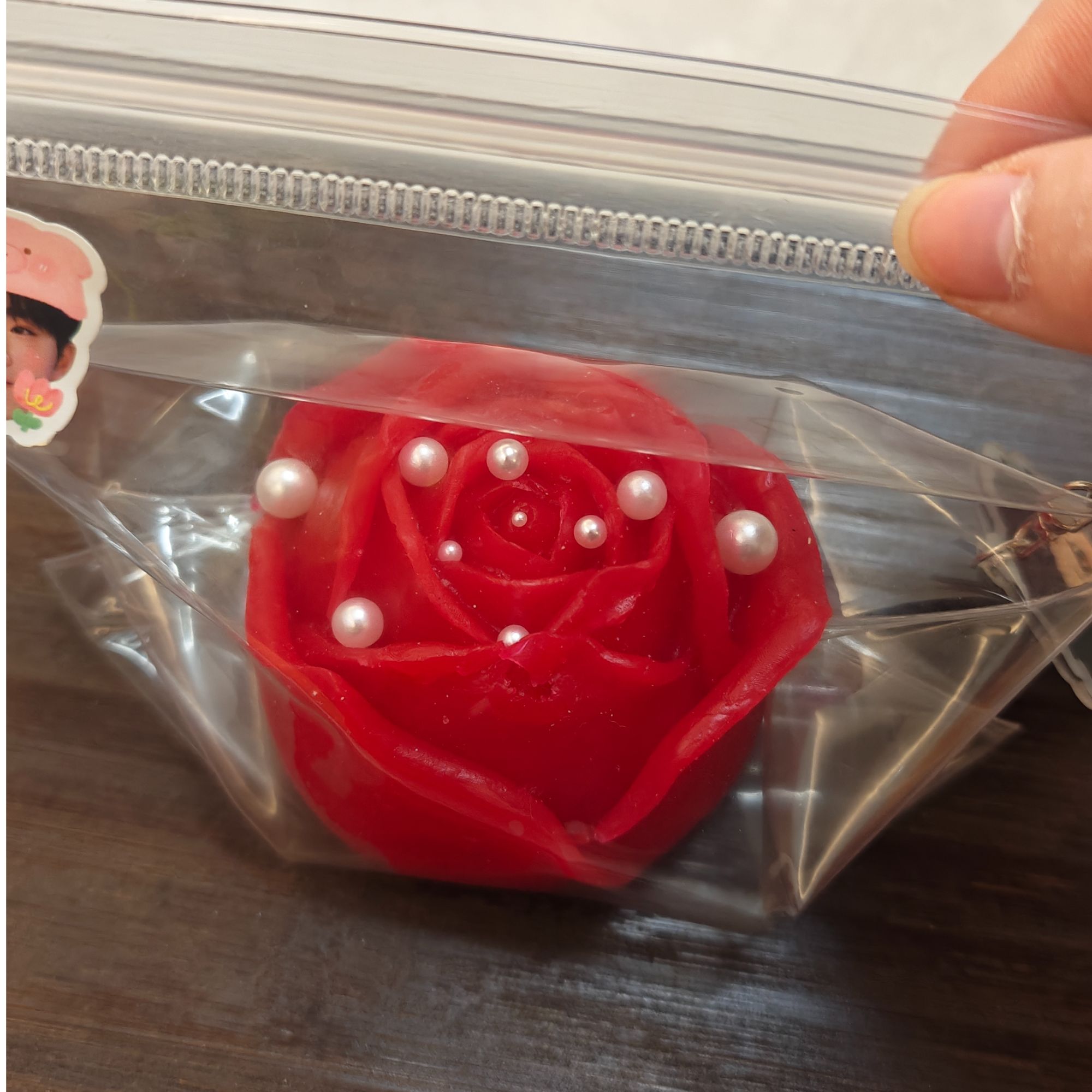 十个勤天鹭卓周边玫瑰花捏捏乐