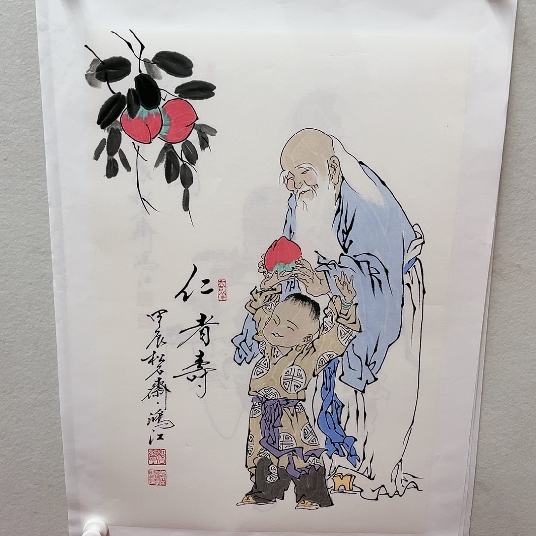 国画陈鸿江老师作品