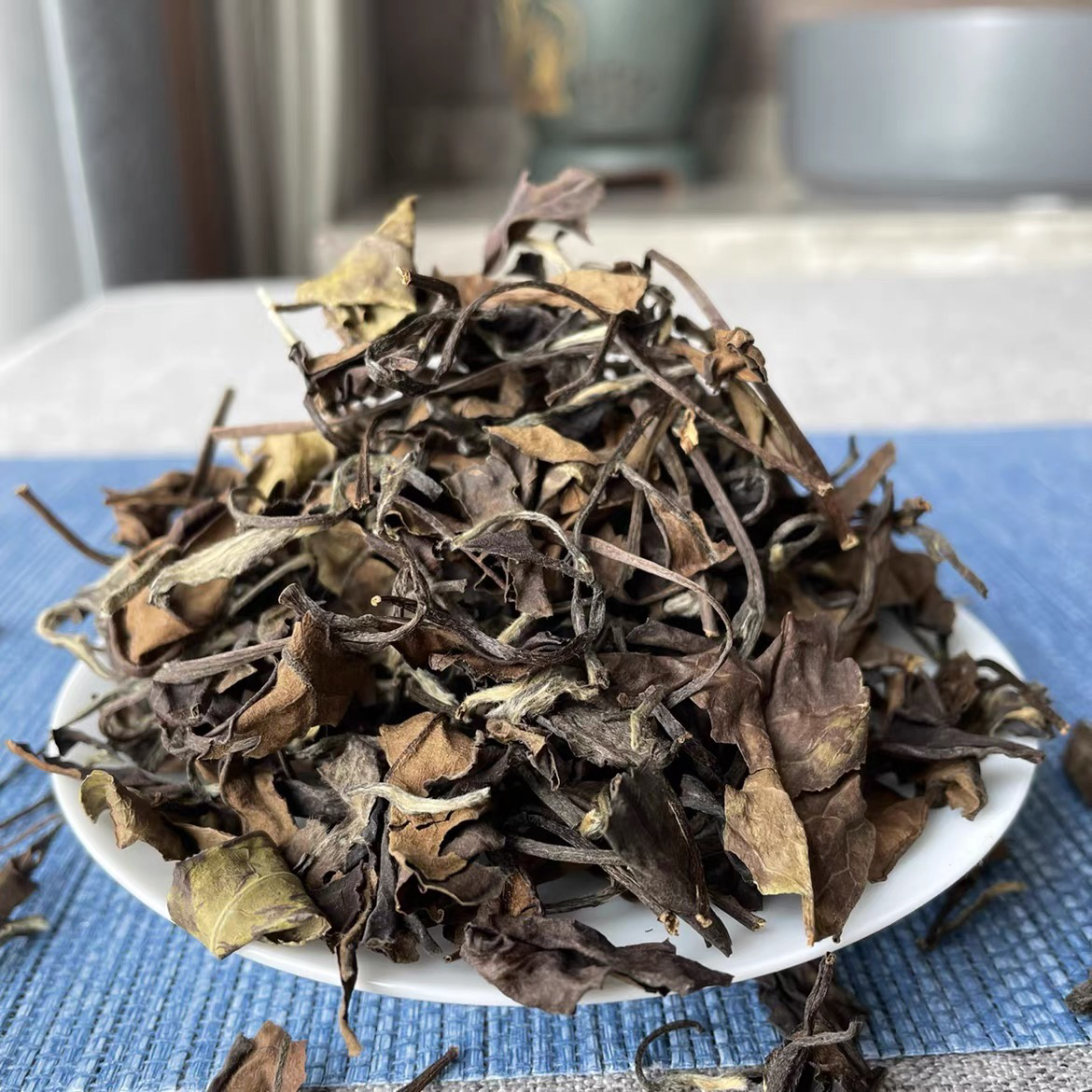 福鼎白茶暖甜2017陈年磻溪高山老白茶散茶煮就是甜闷煮神器很耐泡