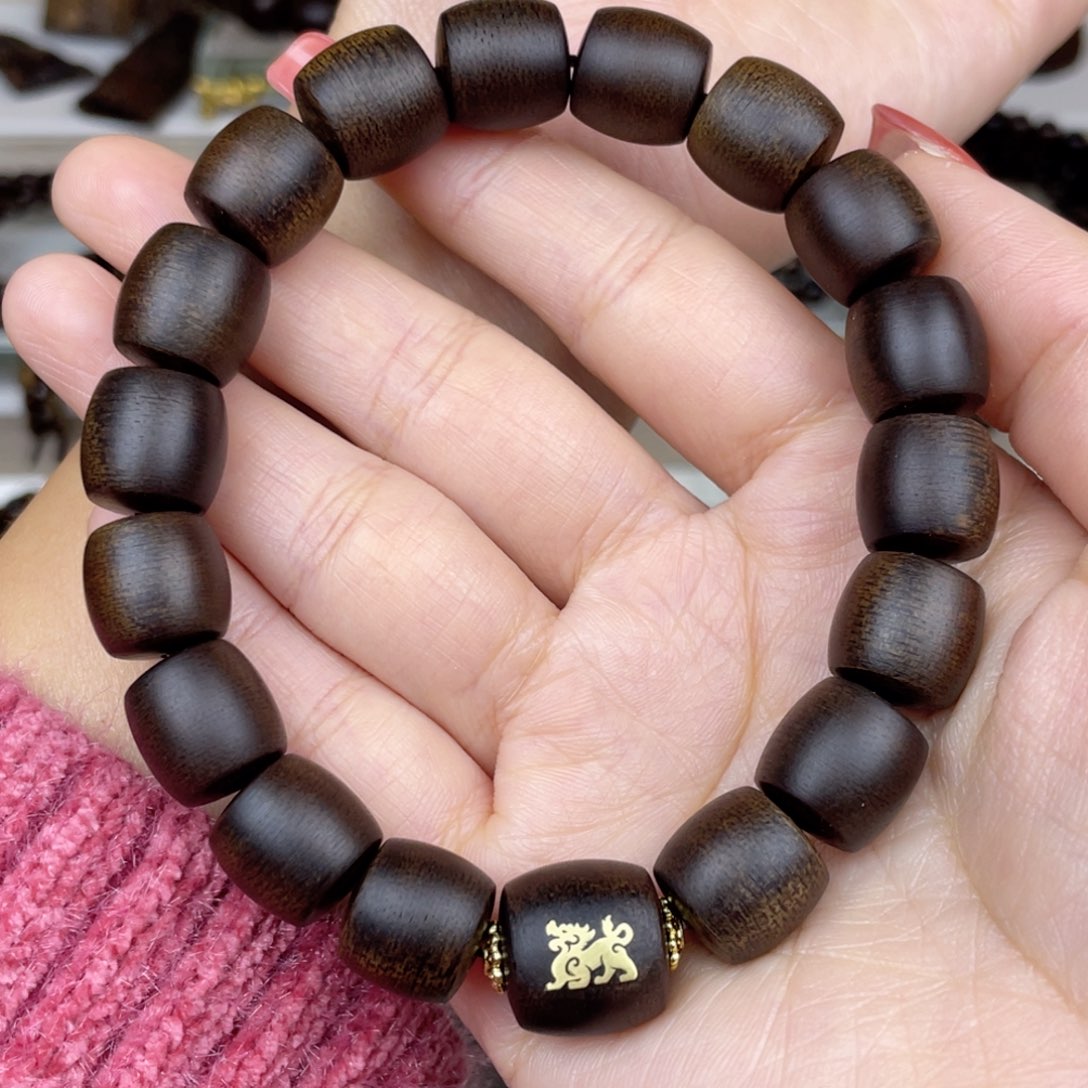 沉香手串用****哥越南芽庄白棋