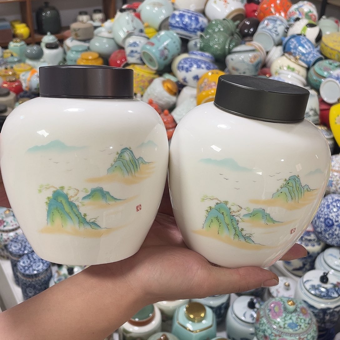 陶瓷罐茶叶罐密封罐